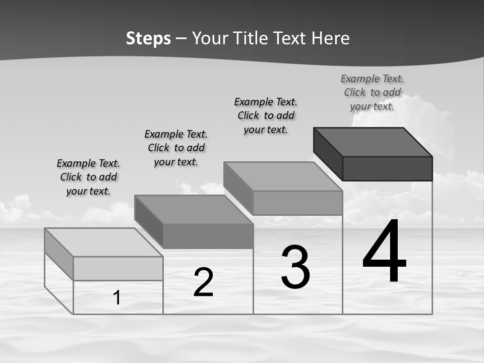 Ocean Idyllic Blue PowerPoint Template
