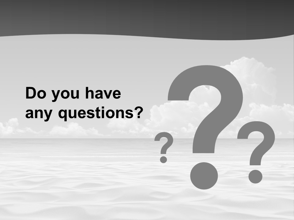 Ocean Idyllic Blue PowerPoint Template