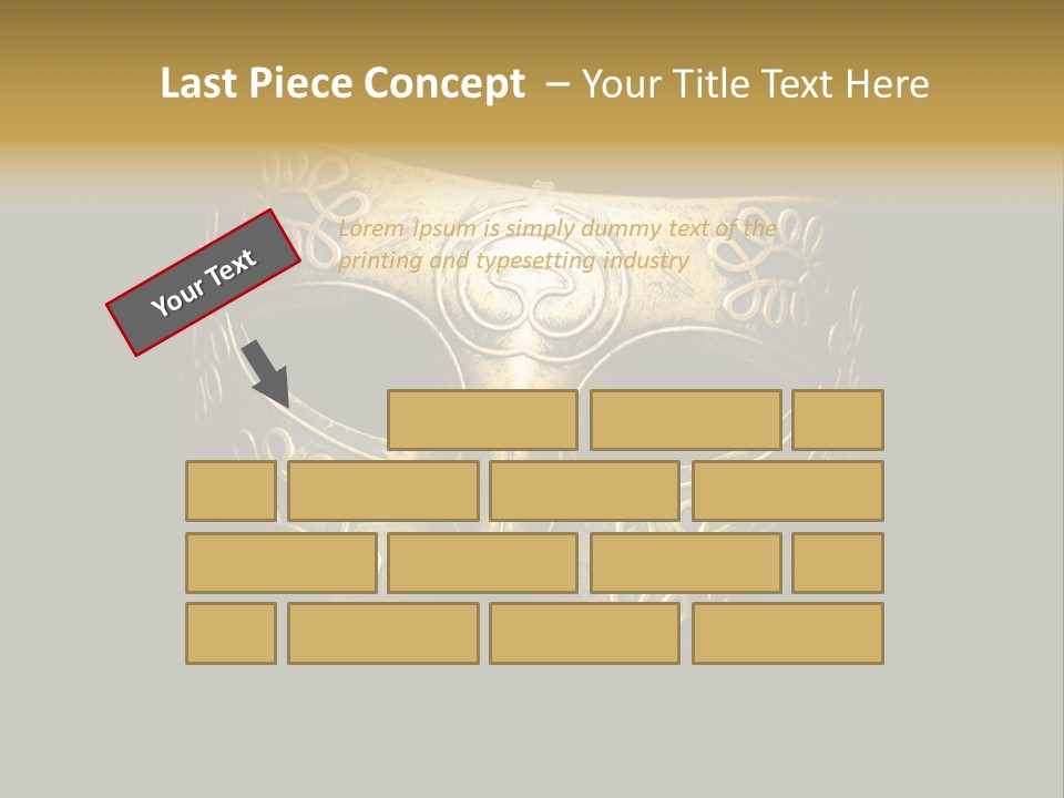 Disguise Stage Mysterious PowerPoint Template