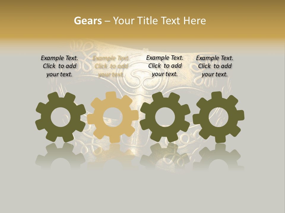 Disguise Stage Mysterious PowerPoint Template