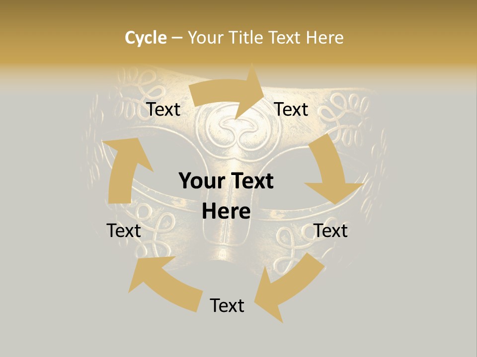 Disguise Stage Mysterious PowerPoint Template