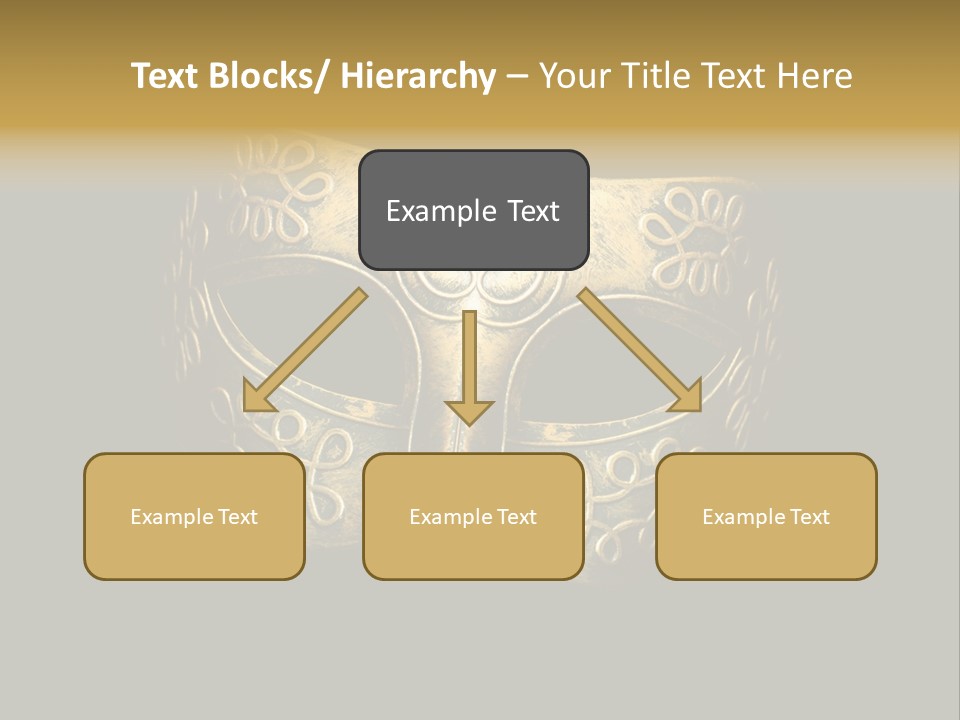 Disguise Stage Mysterious PowerPoint Template