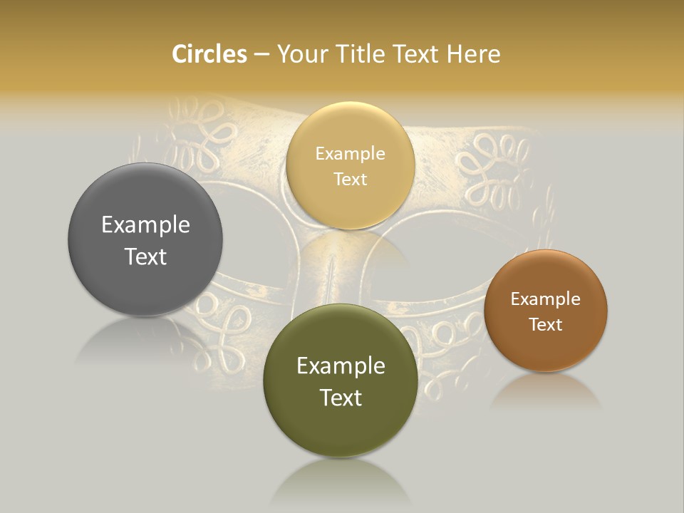 Disguise Stage Mysterious PowerPoint Template