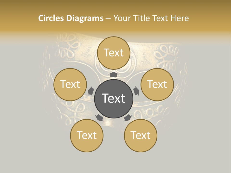 Disguise Stage Mysterious PowerPoint Template