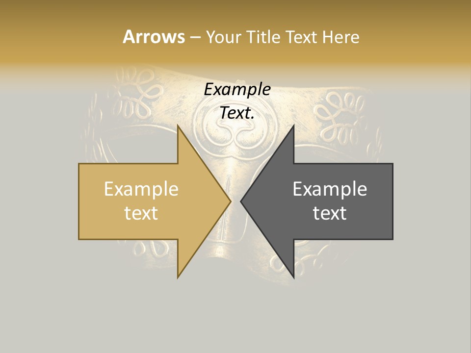 Disguise Stage Mysterious PowerPoint Template