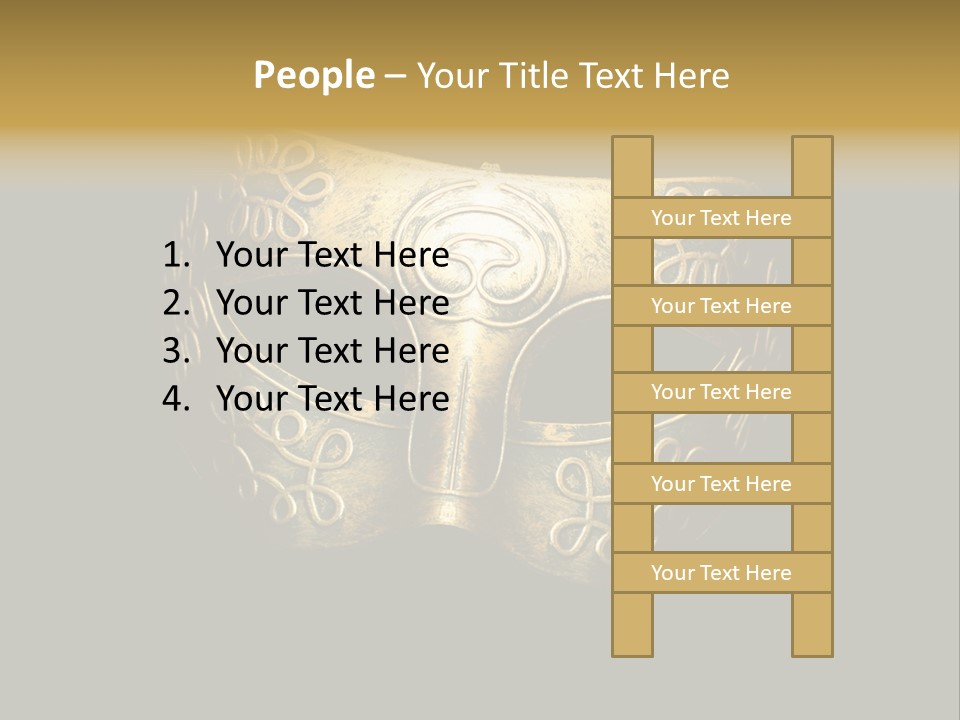 Disguise Stage Mysterious PowerPoint Template