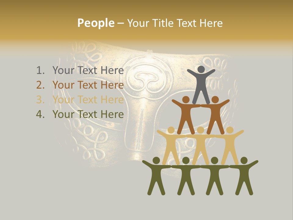 Disguise Stage Mysterious PowerPoint Template