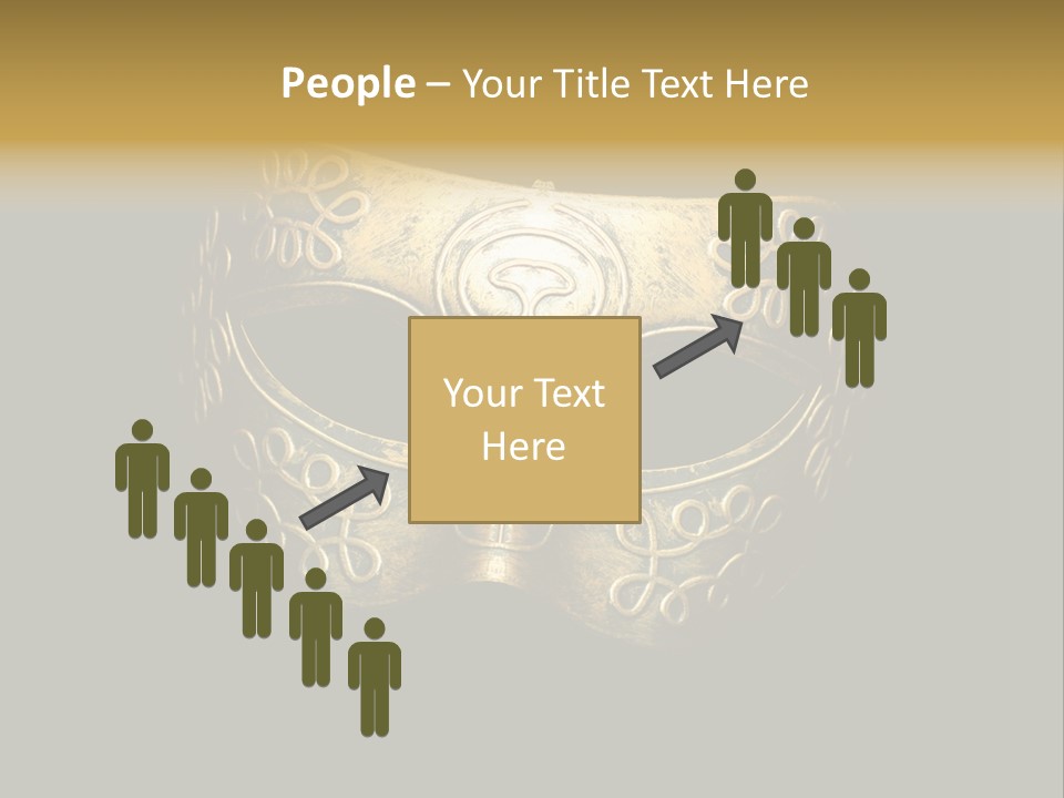 Disguise Stage Mysterious PowerPoint Template