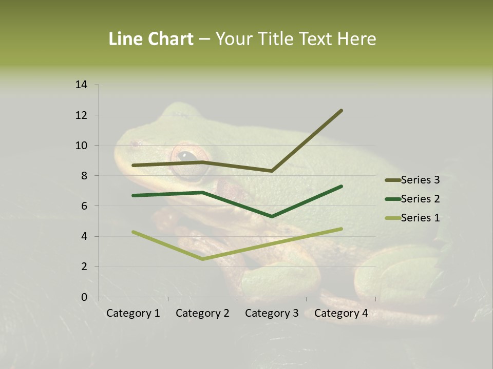 Frog Green Frog Nature PowerPoint Template