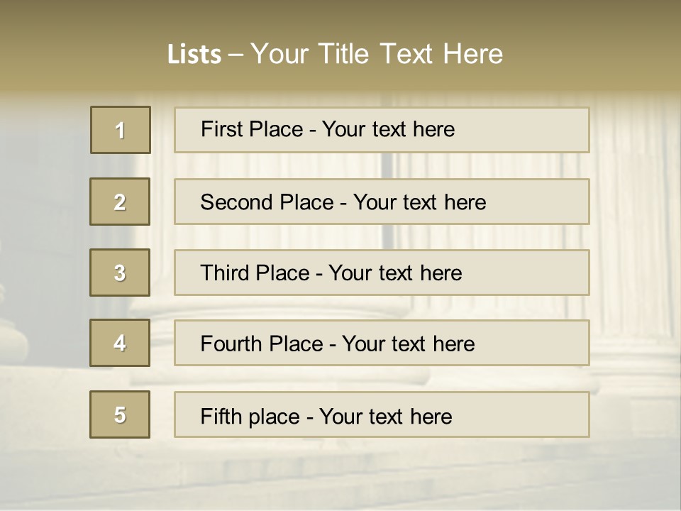 Architecture Sepia Light PowerPoint Template