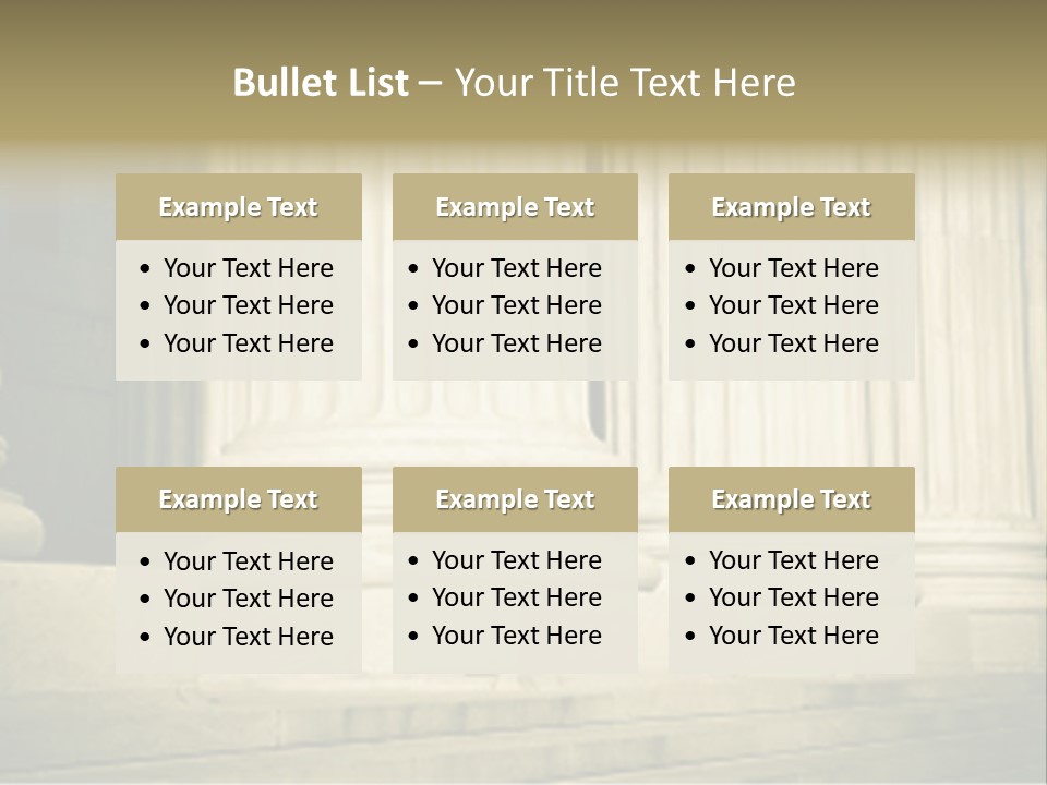 Architecture Sepia Light PowerPoint Template