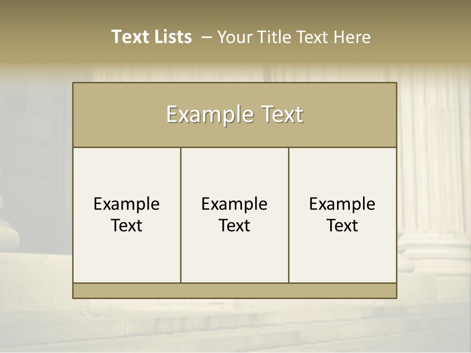 Architecture Sepia Light PowerPoint Template