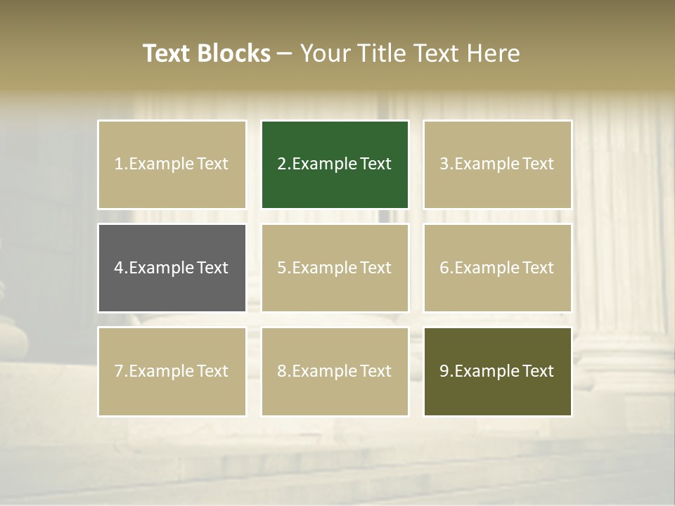 Architecture Sepia Light PowerPoint Template