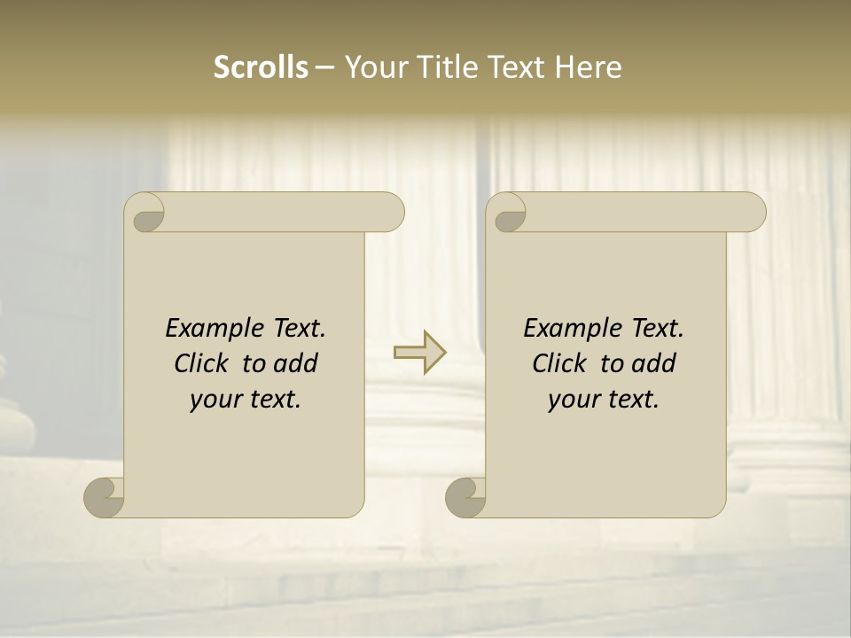 Architecture Sepia Light PowerPoint Template