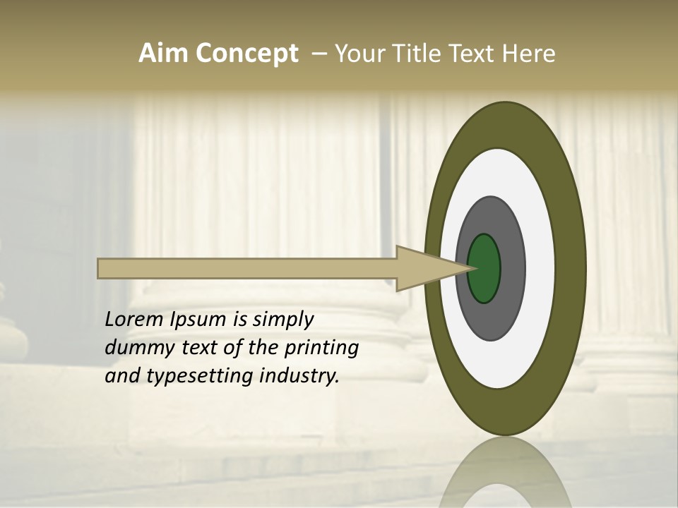 Architecture Sepia Light PowerPoint Template