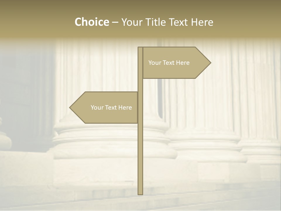 Architecture Sepia Light PowerPoint Template