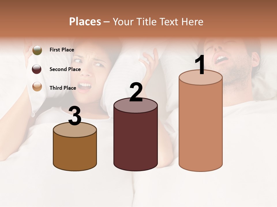 Issue Waking Young PowerPoint Template
