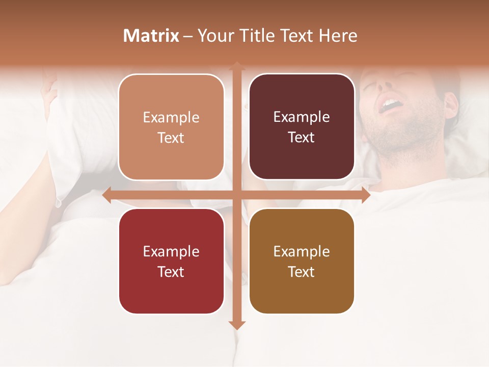 Issue Waking Young PowerPoint Template