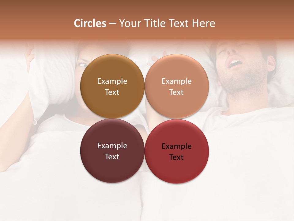 Issue Waking Young PowerPoint Template