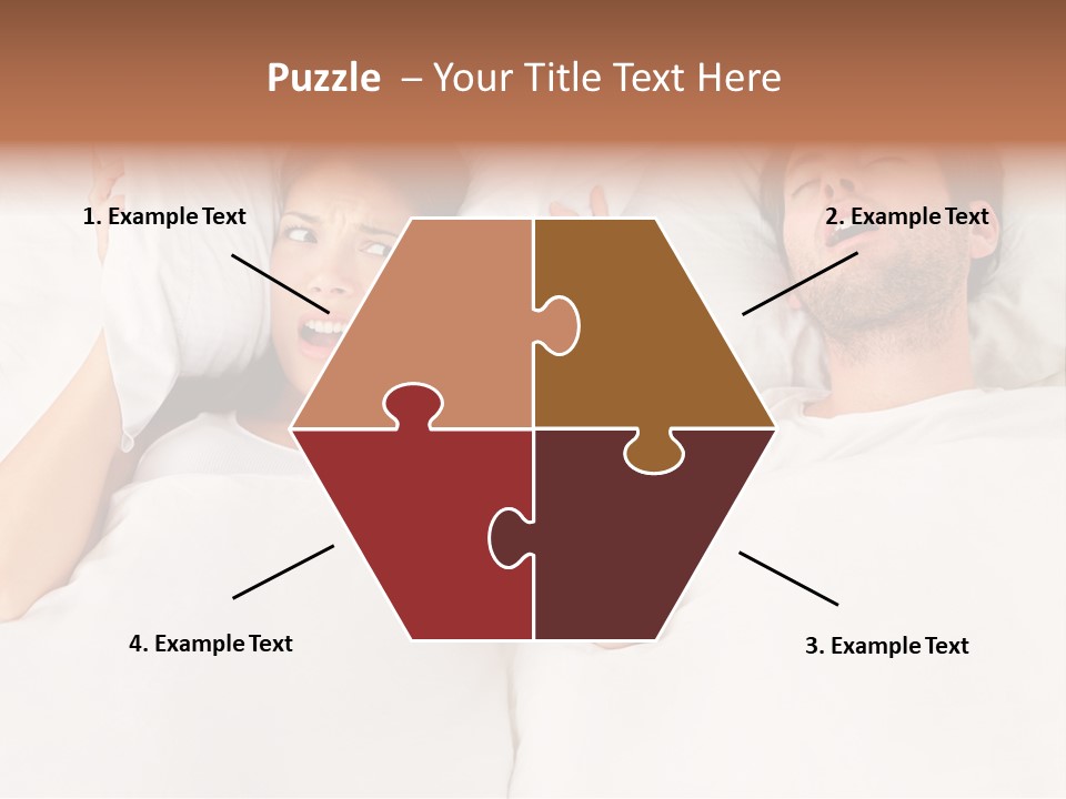 Issue Waking Young PowerPoint Template