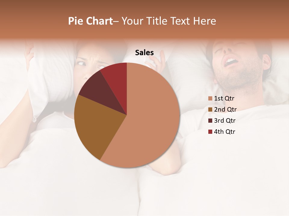 Issue Waking Young PowerPoint Template
