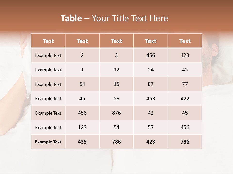 Issue Waking Young PowerPoint Template