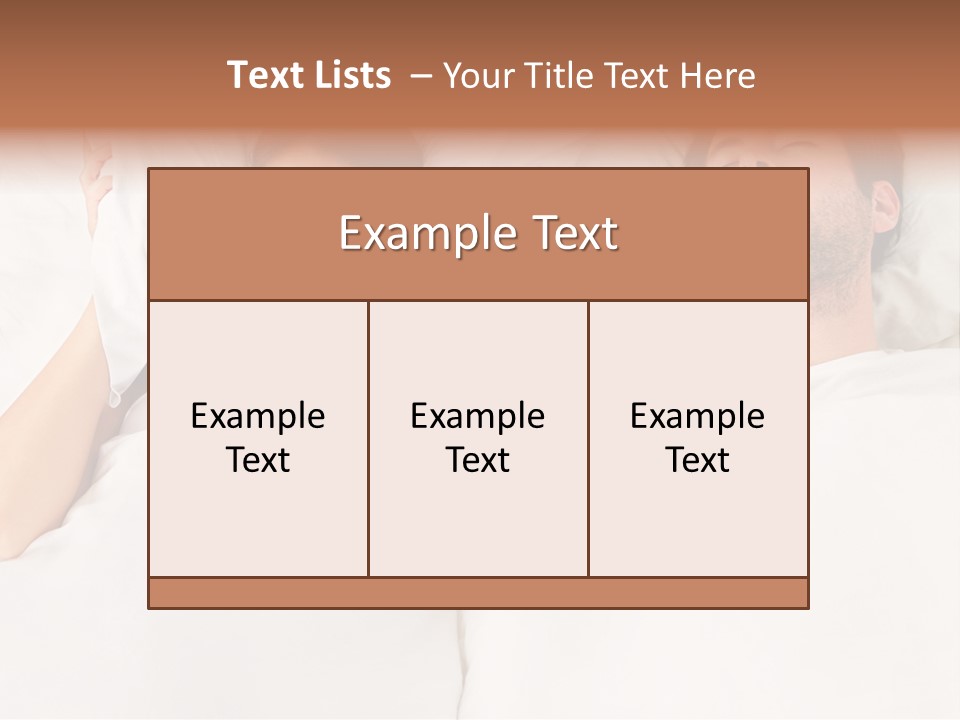 Issue Waking Young PowerPoint Template
