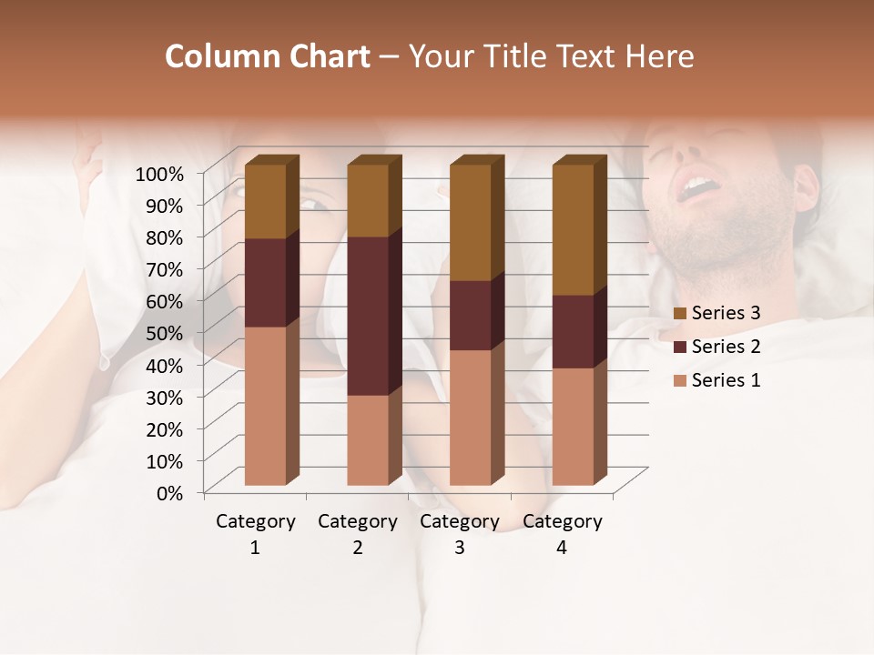 Issue Waking Young PowerPoint Template