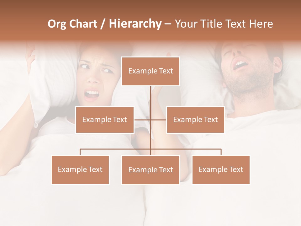 Issue Waking Young PowerPoint Template