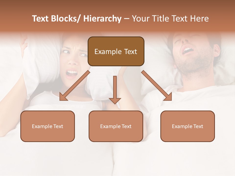Issue Waking Young PowerPoint Template
