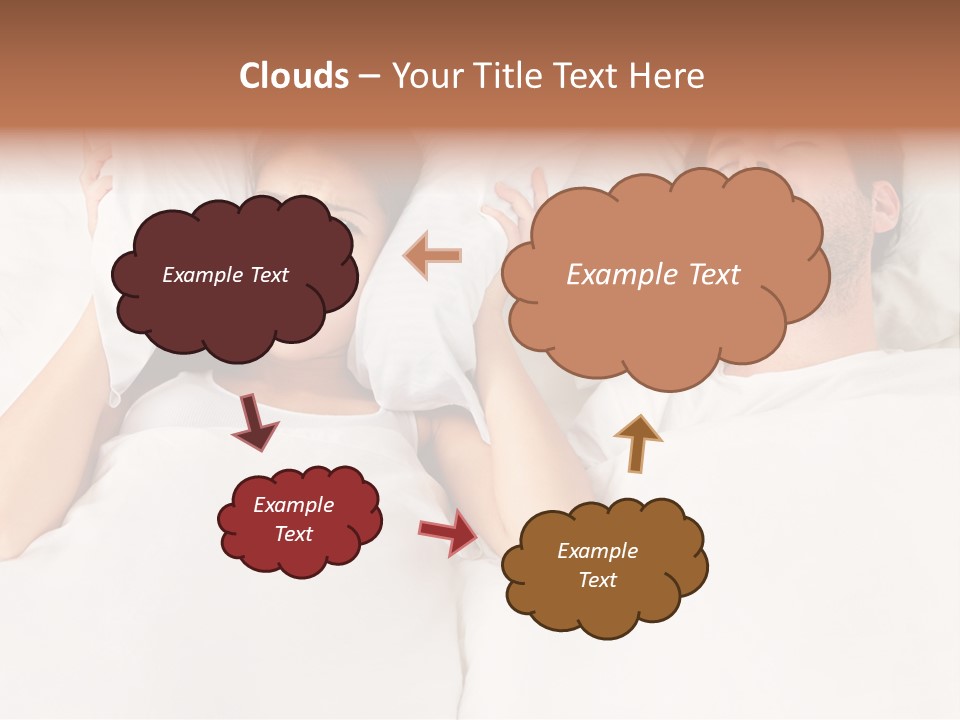 Issue Waking Young PowerPoint Template