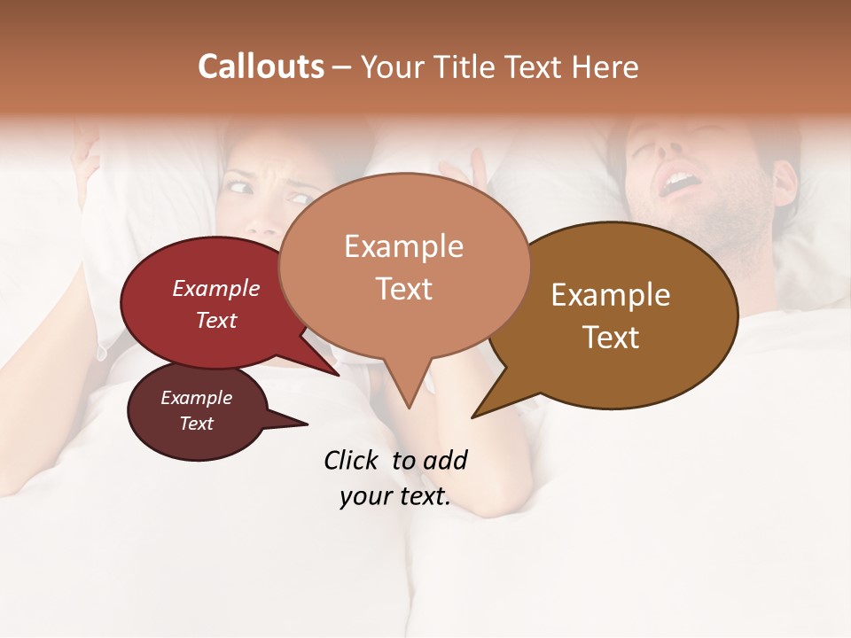 Issue Waking Young PowerPoint Template