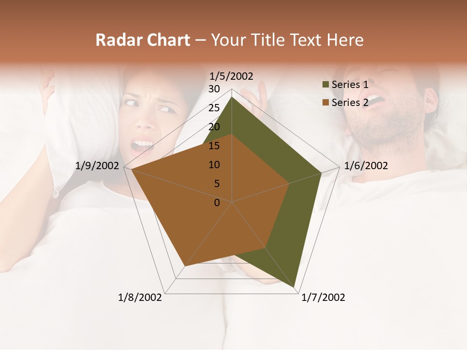 Issue Waking Young PowerPoint Template