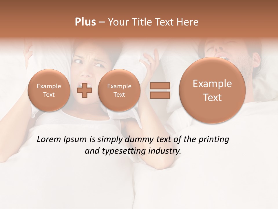 Issue Waking Young PowerPoint Template