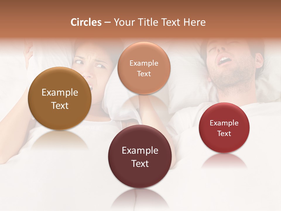 Issue Waking Young PowerPoint Template