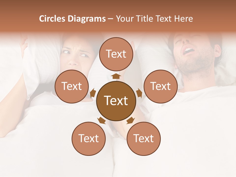 Issue Waking Young PowerPoint Template