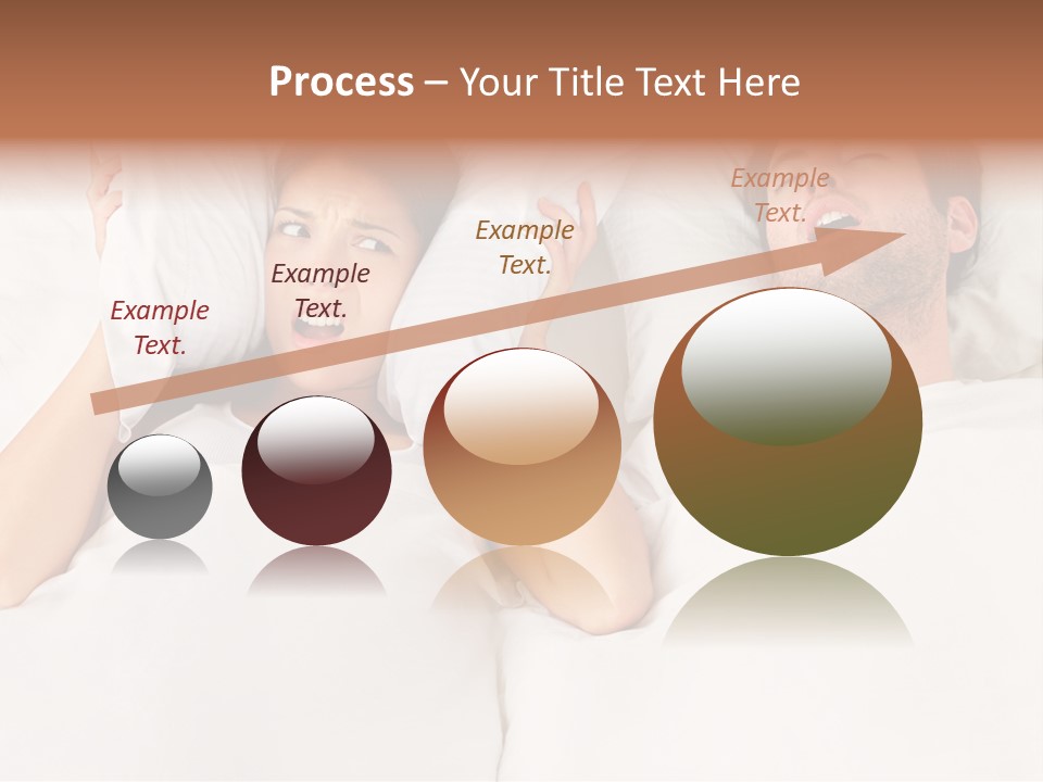 Issue Waking Young PowerPoint Template