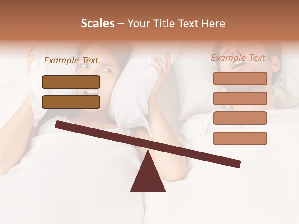Issue Waking Young PowerPoint Template