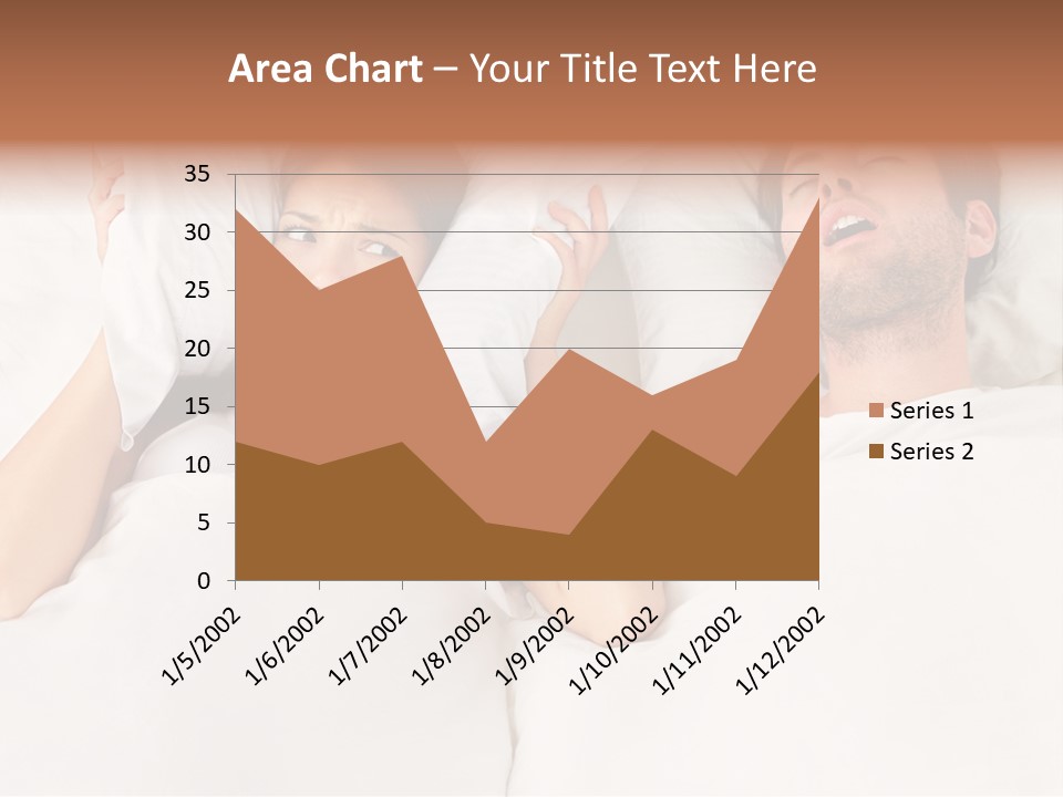 Issue Waking Young PowerPoint Template