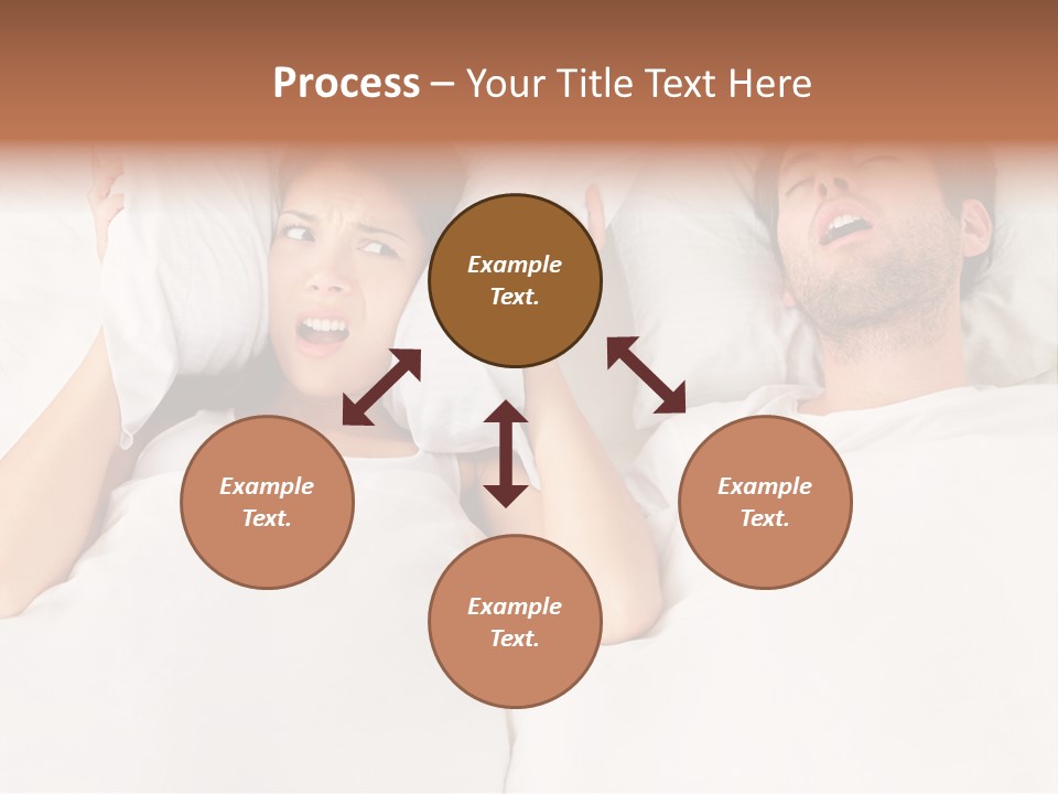Issue Waking Young PowerPoint Template
