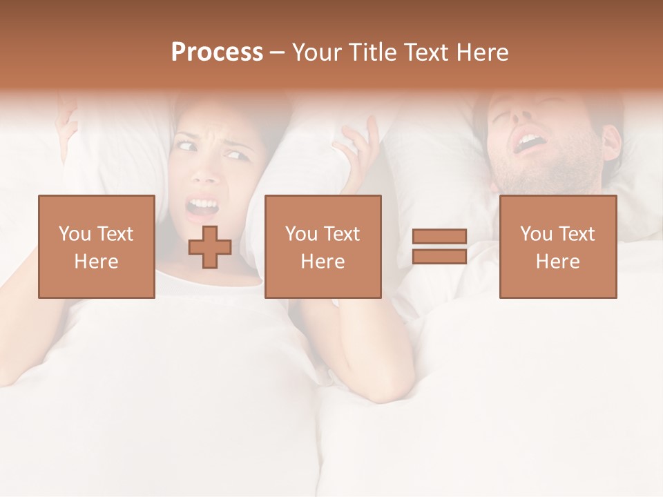 Issue Waking Young PowerPoint Template