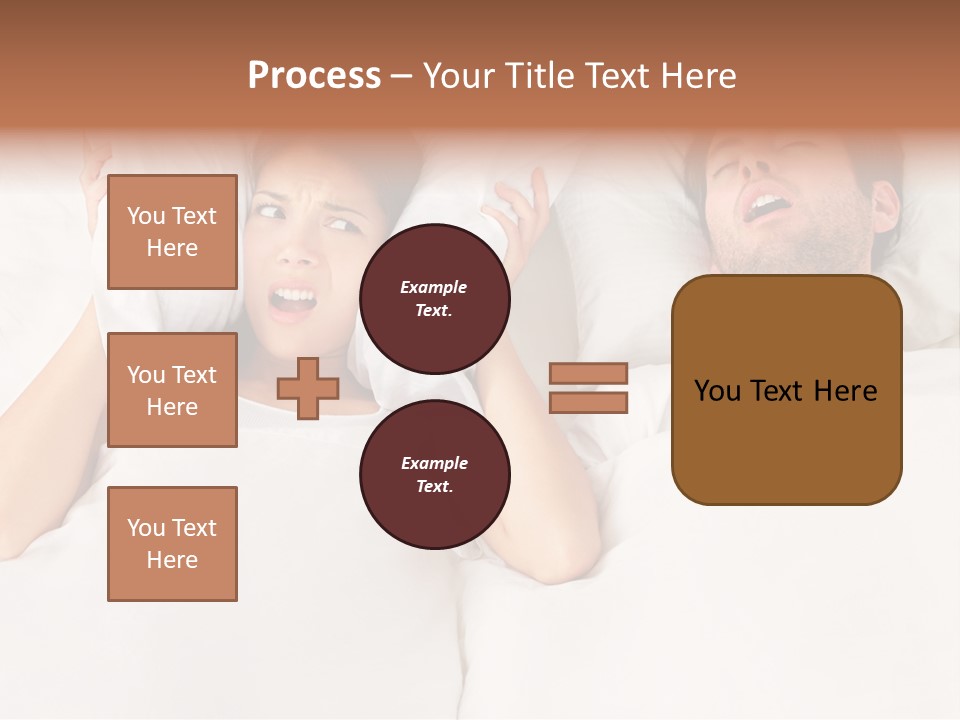Issue Waking Young PowerPoint Template