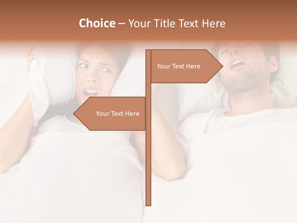Issue Waking Young PowerPoint Template