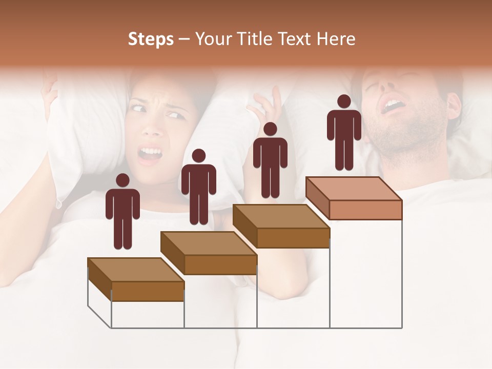 Issue Waking Young PowerPoint Template