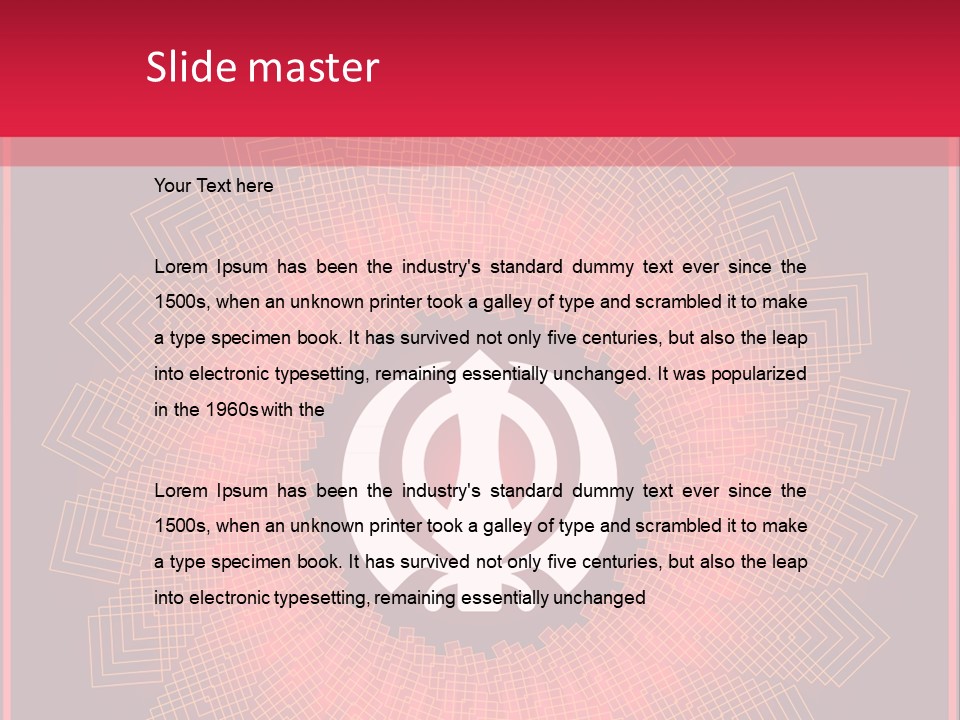 Orientation Nishan Sahib PowerPoint Template