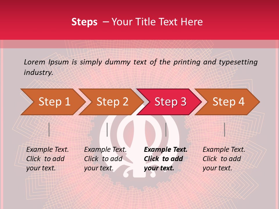 Orientation Nishan Sahib PowerPoint Template