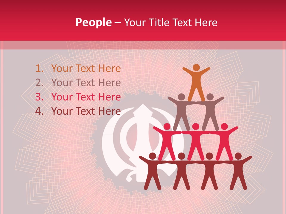 Orientation Nishan Sahib PowerPoint Template