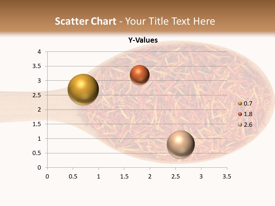 Closeup Saffron Seeds PowerPoint Template