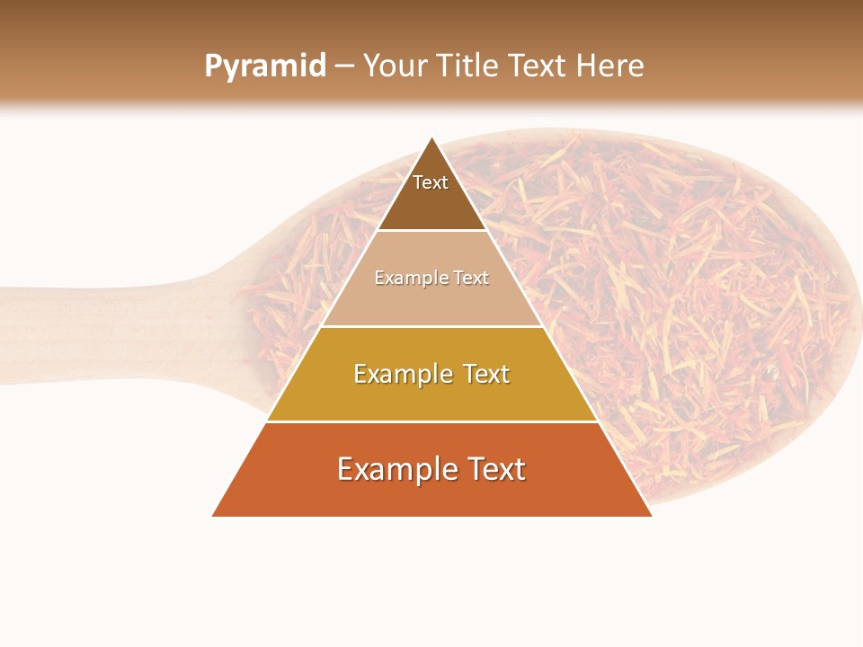 Closeup Saffron Seeds PowerPoint Template