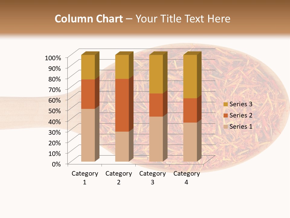 Closeup Saffron Seeds PowerPoint Template